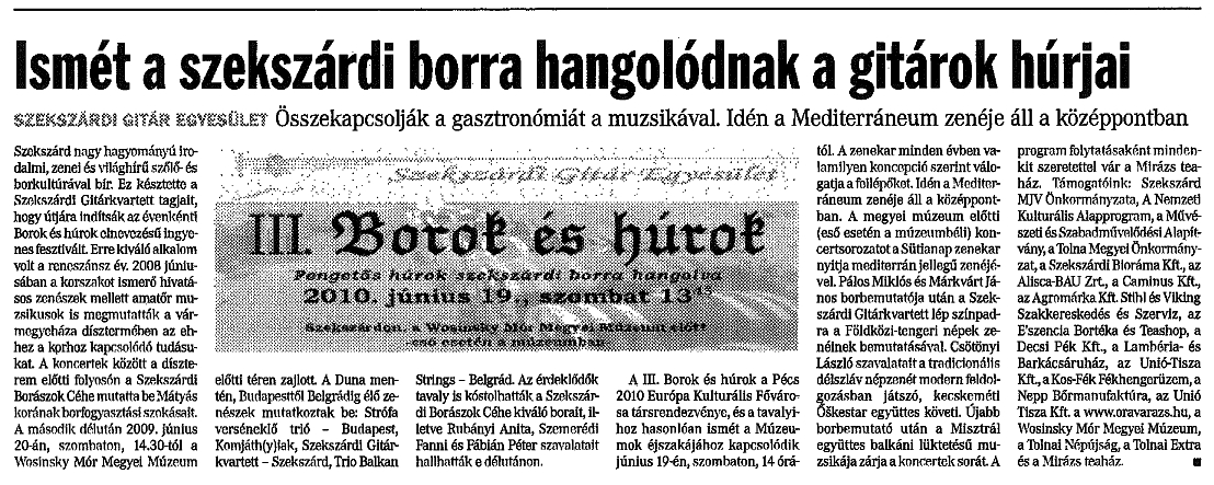 III. Borok és húrok