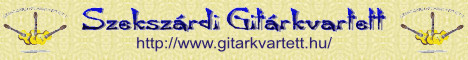 Szekszrdi Gitrkvartett banner