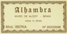 Alhambra Iberia